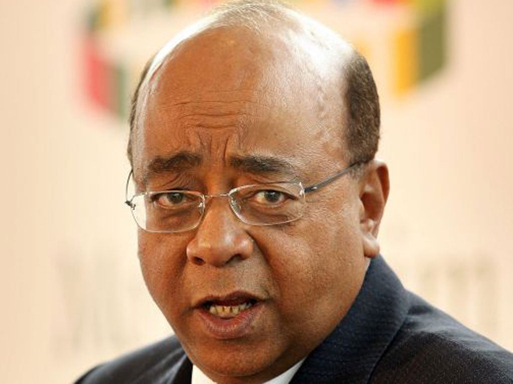 Mo Ibrahim: The British billionaire has had to deny accusations that his wealth has dwindled