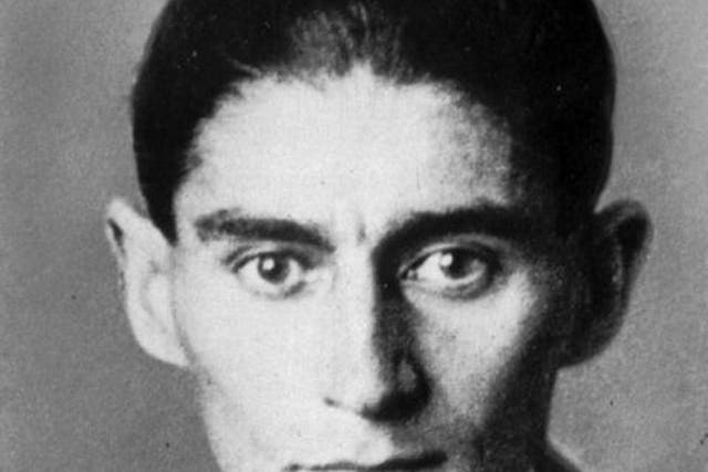 The Czech writer Franz Kafka
