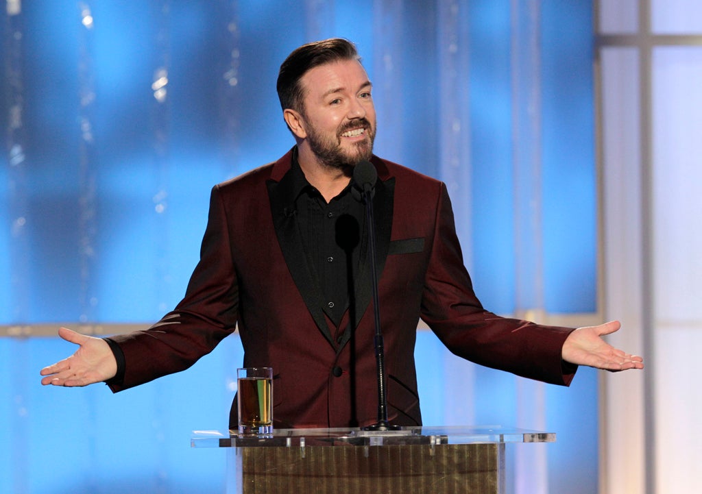 Ricky Gervais has been replaced as Golden Globes host by co-hosts Tina Fey and Amy Poehler