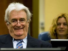 Radovan Karadzic claims he did not want war