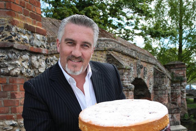 Judge Paul Hollywood from the BBC's Great British Bake Off 