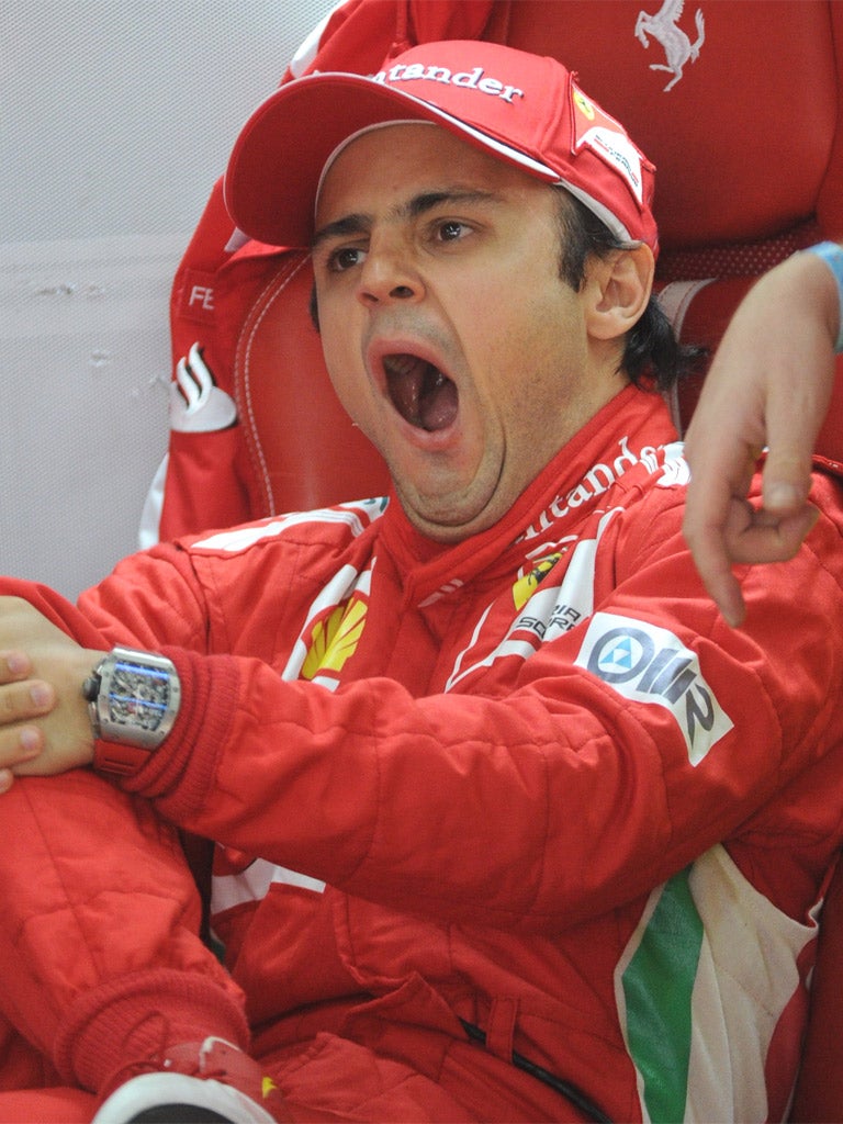Felipe Mass will drive for Ferrari next season