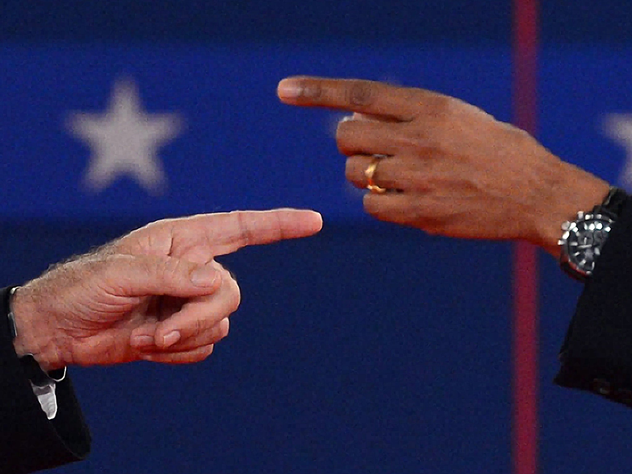 Get the point? Romney and Obama in the second presidential debate