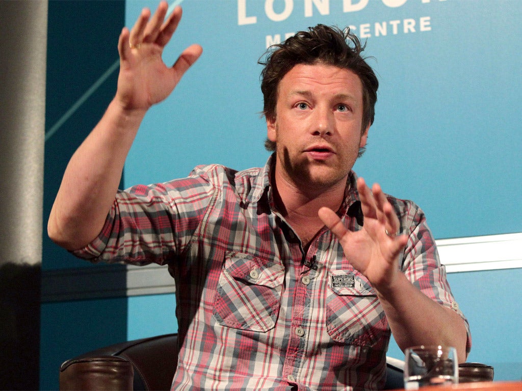 Celebrity chef and restaurateur, Jamie Oliver