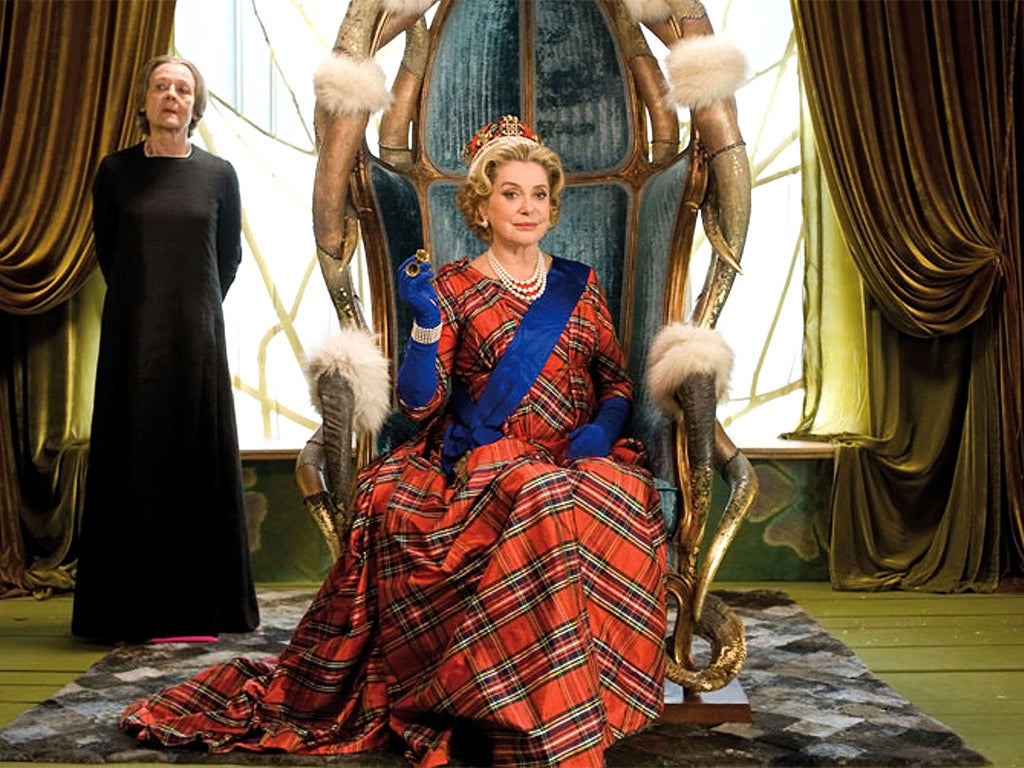 Catherine Deneuve as the Queen of the Bretons