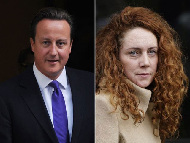 David Cameron is under pressure to release private emails exchanged with Rebekah Brooks