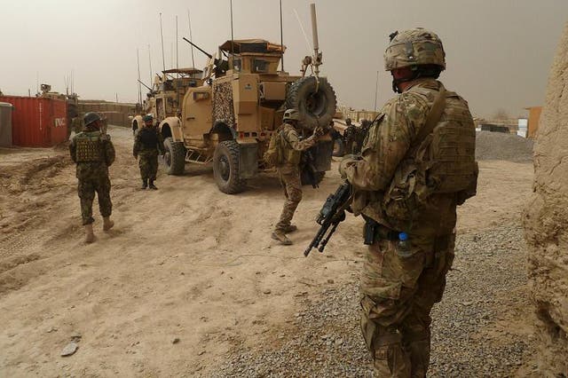 Troops in Afghanistan are searching for Mullah Fazlullah