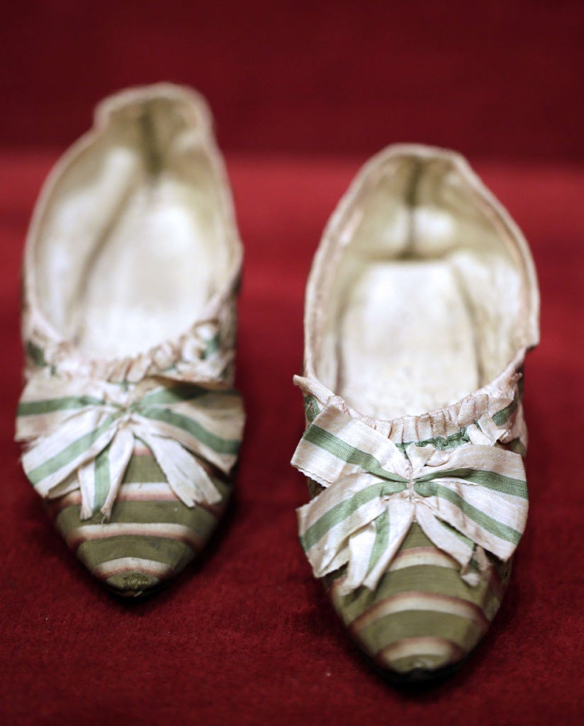 Marie-Antoinette's slippers fetched €50,000 at auction