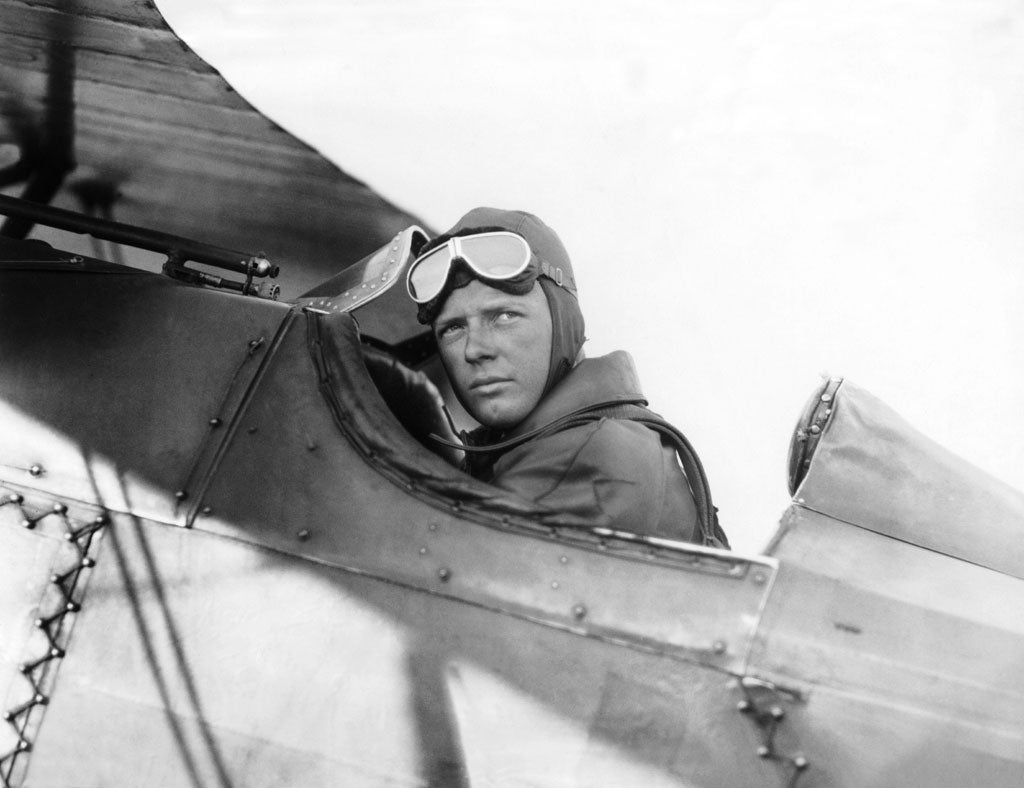 Charles Lindbergh in 1927
