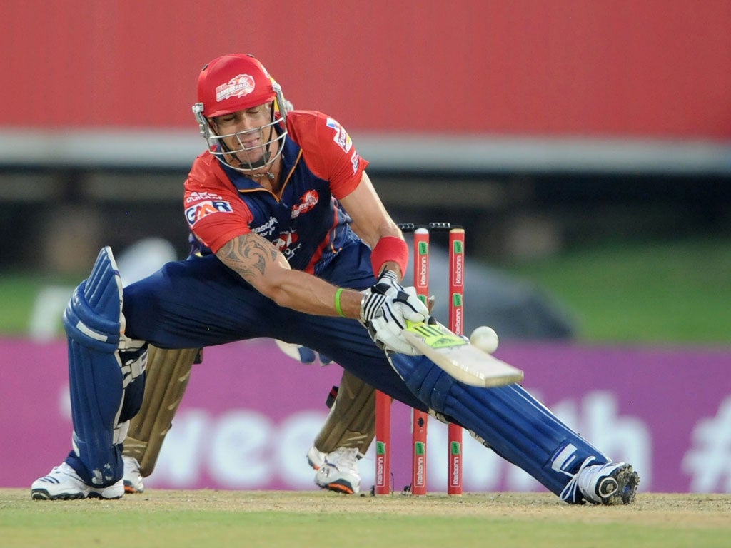 Kevin Pietersen is currently playing for the Delhi Daredevils in South Africa