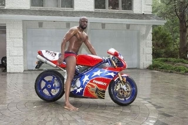 <p><b>The body:</b> Wyclef, Wyclef, Wyclef, remember what we talked about? You were supposed to put the oil in the bike</p>
<p><b>The house:</b> This looks like it was taken outside Jean's New Jersey home. We hope it has a gated drive to keep the, er, lus