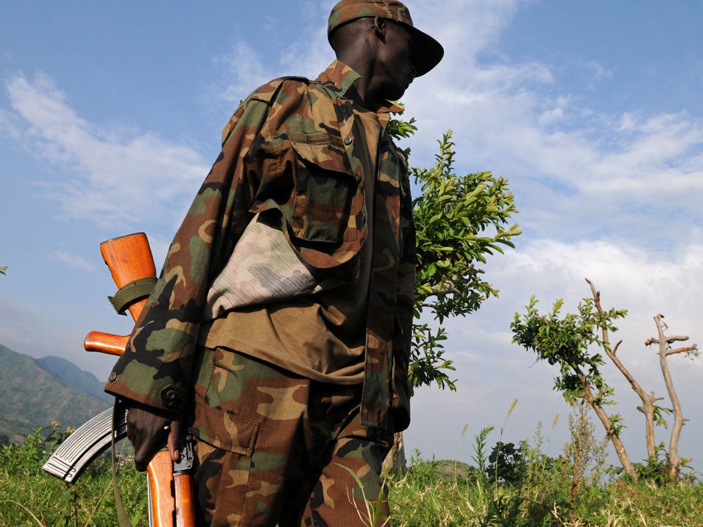 A UN report claimed Rwandan troops backed the M23 rebellion