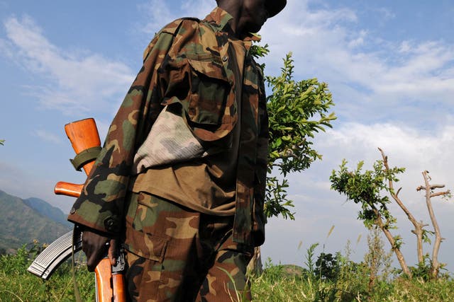A UN report claimed Rwandan troops backed the M23 rebellion