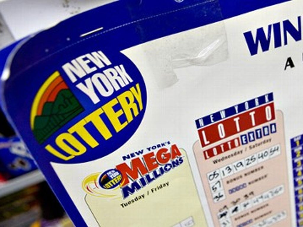 The winning scratchcard was part of the New York Lottery