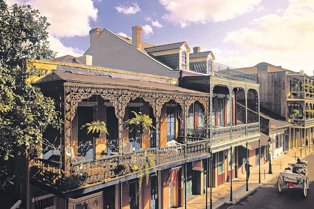 Jazzed-up: New Orleans’ French Quarter