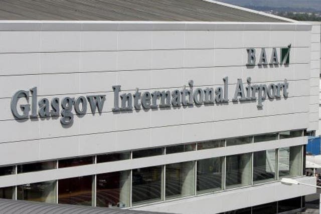 The first incident happened on a 737 plane bound for Alicante from Glasgow airport at about 7.40am