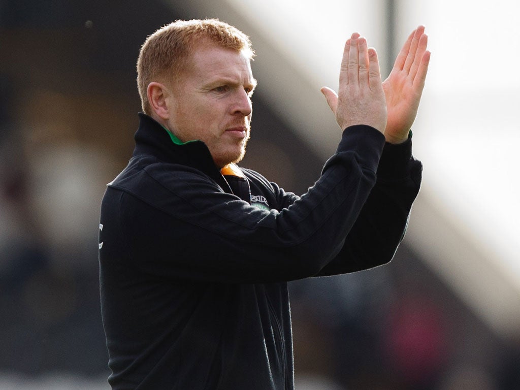 Neil Lennon said his side's performance was 'magnificent' and added 'If we play like we did today and if we can impose ourselves on Barcelona then we will be okay.'