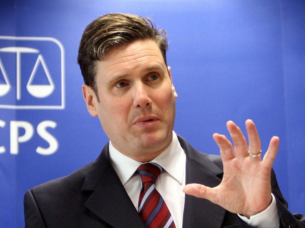 The director of public prosecutions Keir Starmer has said swiftly deleting abusive tweets may save offenders from being brought before court.