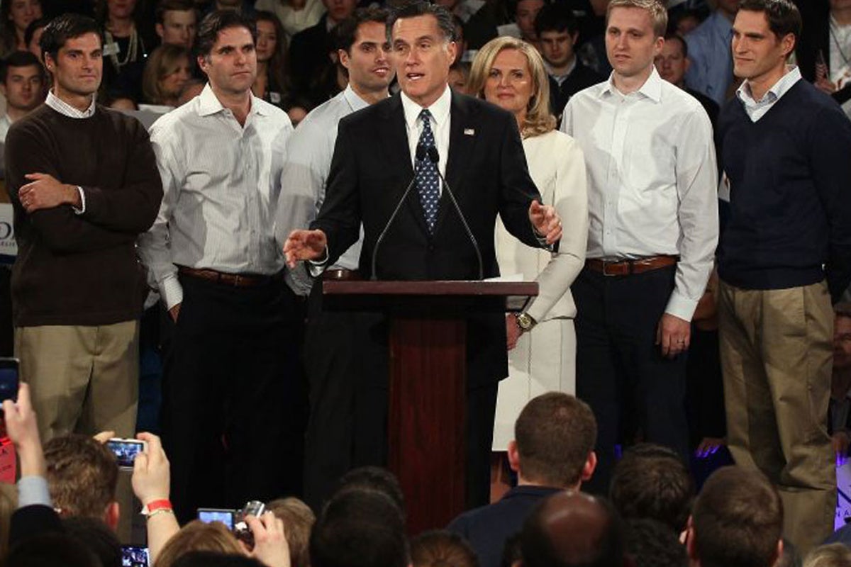 All Mitt Romney's sons: a spotters' guide | The Independent | The ...