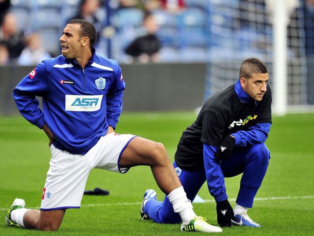 Anton Ferdinand joined his brother Rio and refused to wear the shirt
