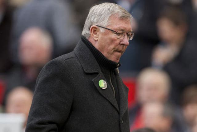 Sir Alex Ferguson: The United manager was visibly angry with Ferdinand after Saturday’s game