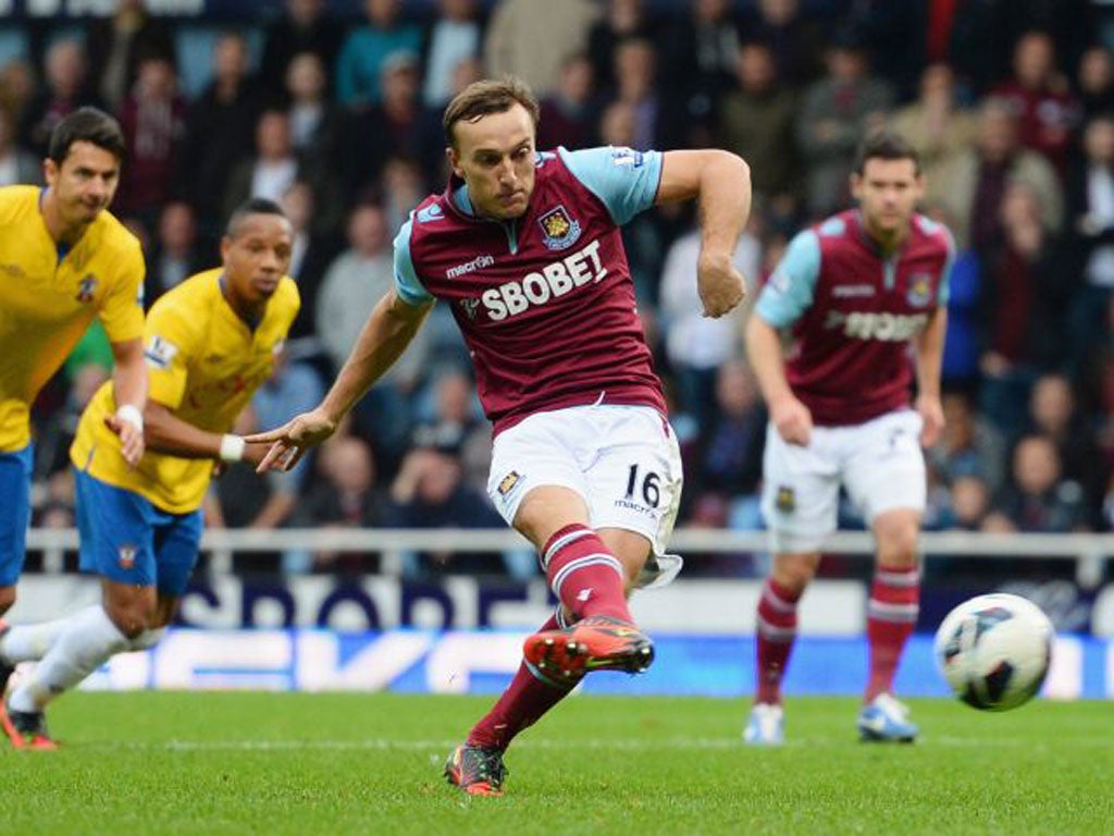 Mark Noble helps West Ham to a fine start to the season