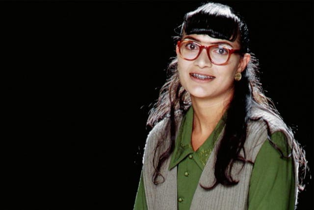 Actress Ana Maria Orozco poses for a portrait as her character Betty Pinzon in the Telemundo network comedy series 'Betty La Fea', which was the original Columbian version of 'Ugly Betty.'