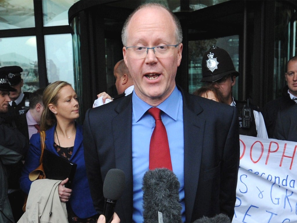 George Entwistle, BBC Director-General, after his Select Committee appearance