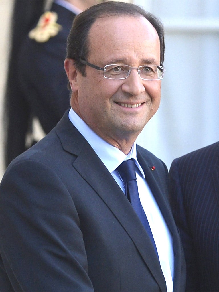 François Hollande said Mali is a major issue for the security of both Africa and Europe