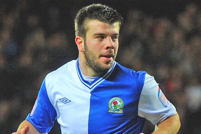 Grant Hanley gave Blackburn an early lead with a close-range finish