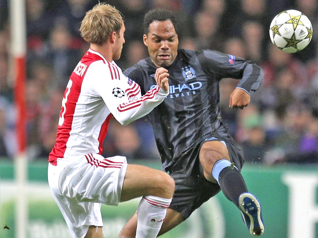 Joleon Lescott was at fault for Ajax’s second goal