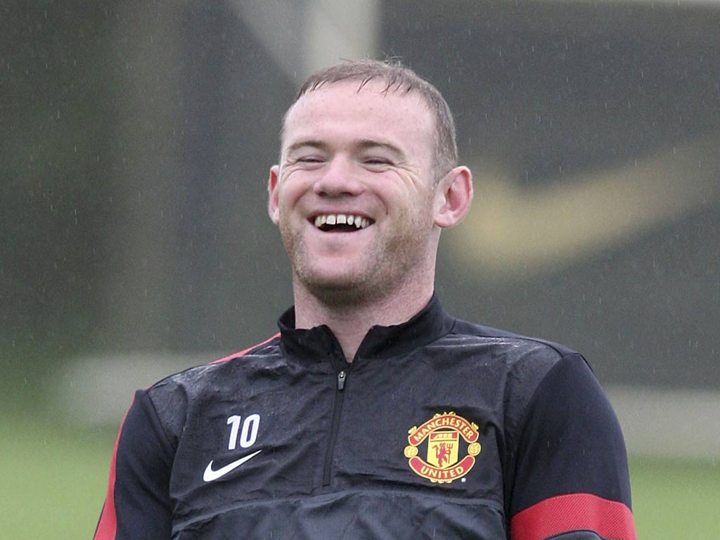 Manchester United striker Wayne Rooney