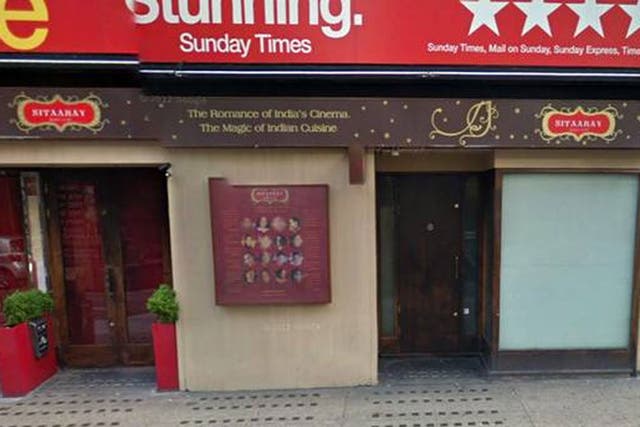 Hygiene issues: Sitaaray restaurant in Drury Lane