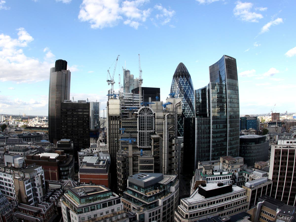 The city of london financial center