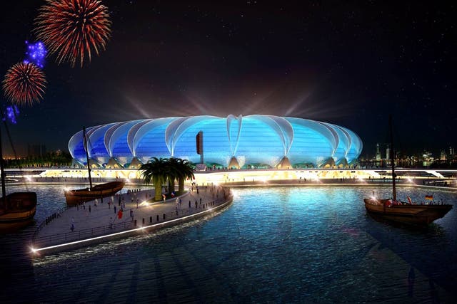 <b>2022 World Cup</b><br/>
It's yet to happen, but when it does, surely the 2022 World Cup in Qatar will take some beating for a strange place to play the most prestigious sporting tournament in the world. Temperatures during the summer reach 50 degrees a