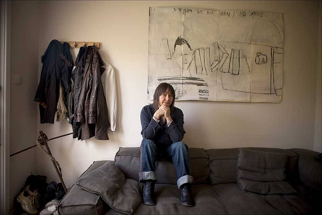 Author Ali Smith at her office in Cambridge