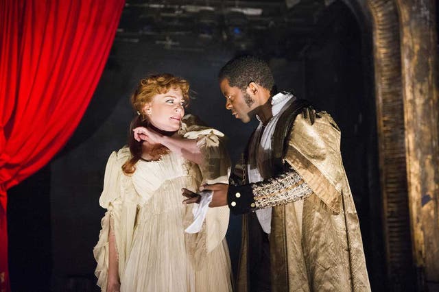 Perfect casting: Charlotte Lucas and Adrian Lester in Red Velvet