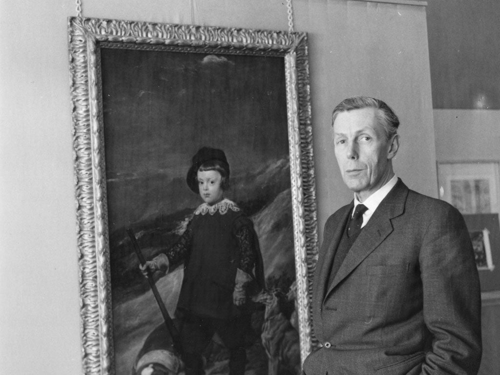 Anthony Blunt in 1962, when he was Surveyor of the Queen's Pictures. He was later exposed as a Soviet spy