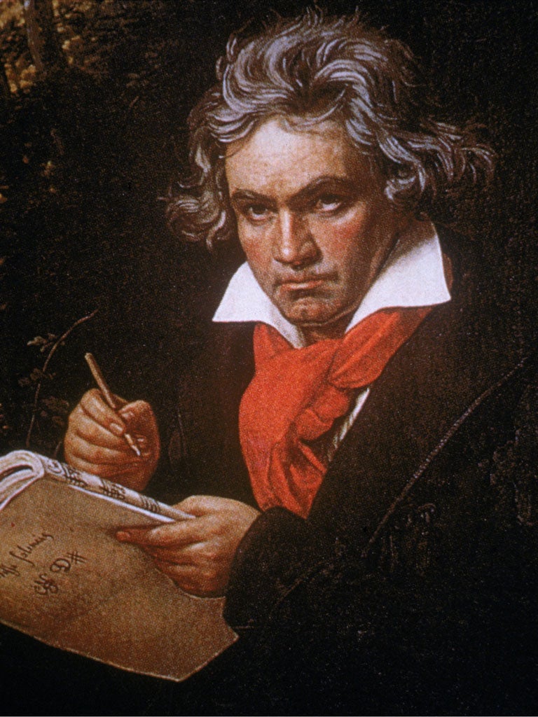 Professor Barry Cooper discovered the hymn in a sketchbook kept by Ludwig van Beethoven