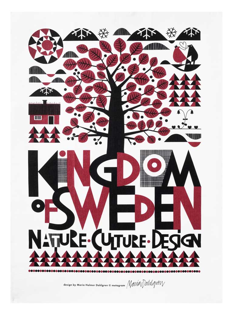 <p>1. Tea towel</p>

<p>£16, Maria Dahlgren. This is almost too nice to do the dishes with, so why not frame it instead for a 'Home Swede Home'? huset-shop.com</p>