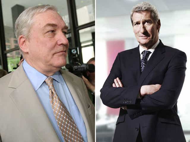 Disgraced peer Conrad Black took another swipe at Newsnight anchor Jeremy Paxman, branding him an 'an a**hole' on Have I got news for you?