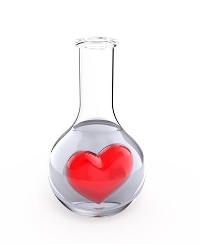 And whatever you do, don't leave your heart in a beaker