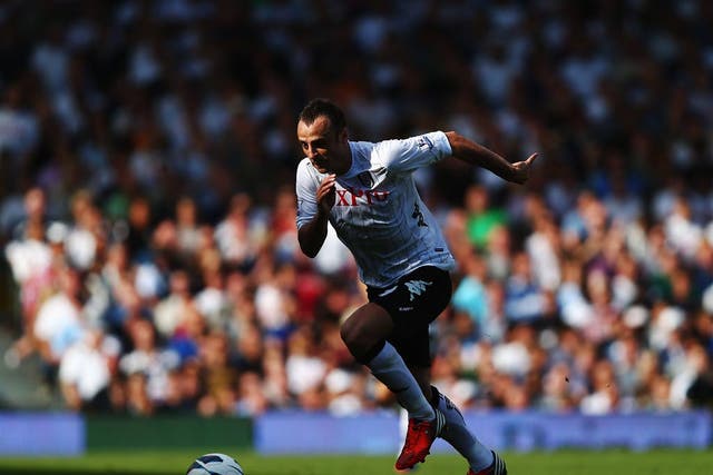 Fulham striker Dimitar Berbatov