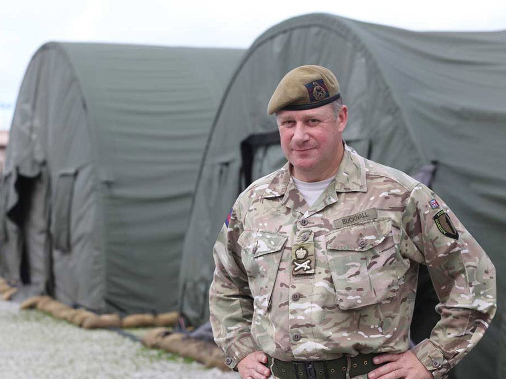 The operational leader: Lieutenant General James Bucknall, who took charge of Exercise Noble Ledger with a firm hand, to ensure the 'opposition' was unable to respond