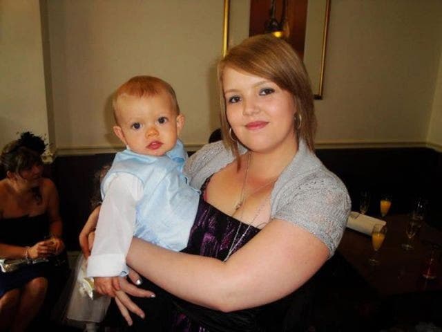 Laura, pictured with one-year-old son Jackson, has been paying £60 a month on an online British Gas tariff for gas and electricity but was told that she actually owed the firm £600