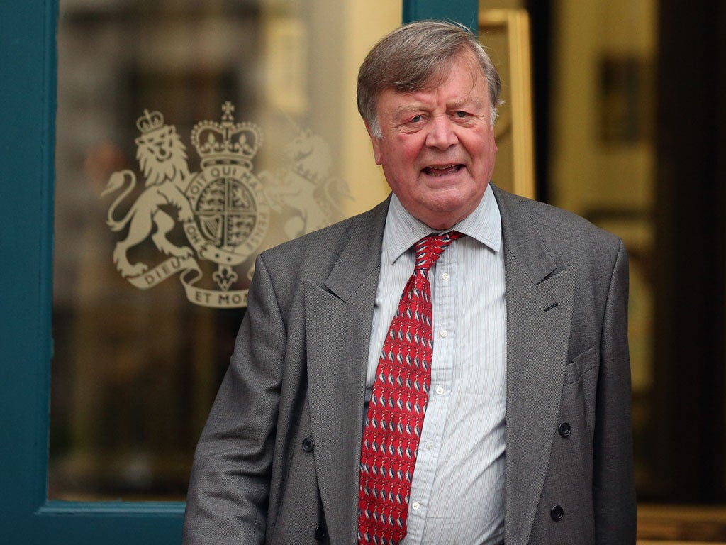 Veteran Conservative Ken Clarke, who has said women giving evidence in court should not be able to wear the veil because it is almost impossible to have a proper trial when they are "in a kind of bag"