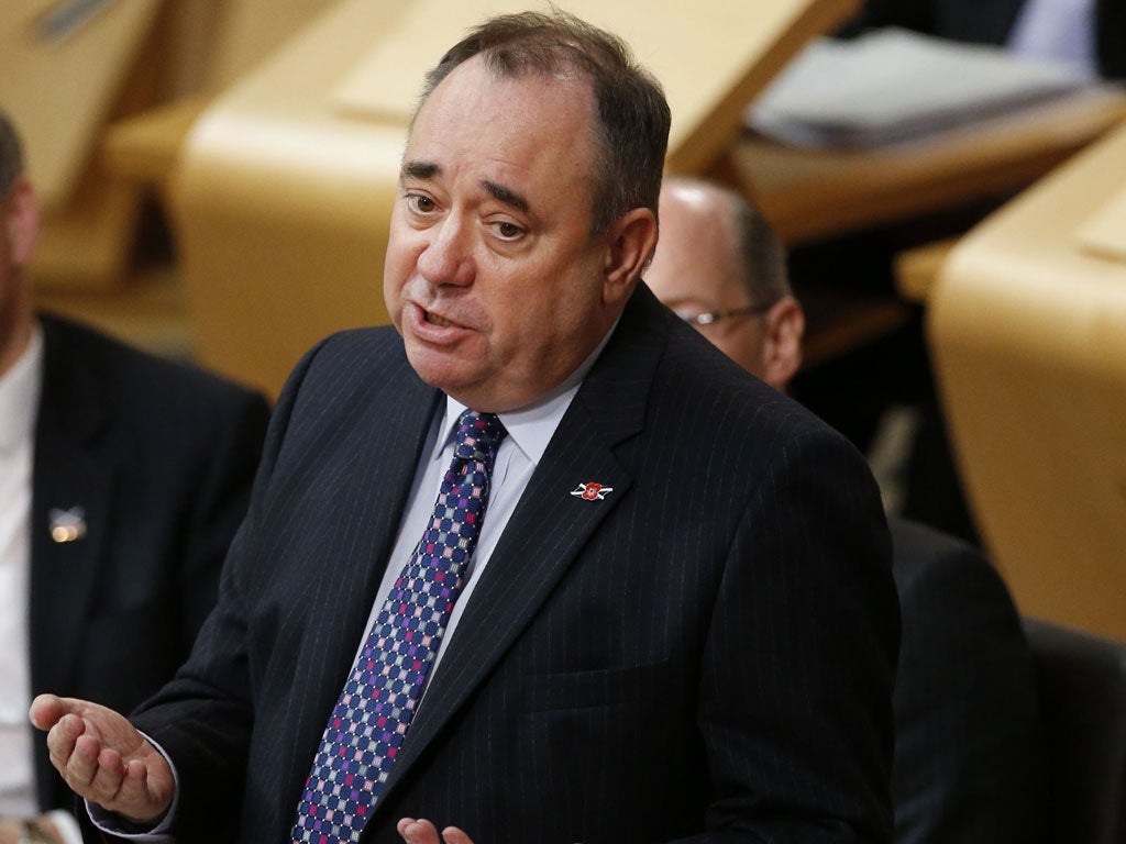 On back foot: The First Minister's credibility has been damaged by the matter