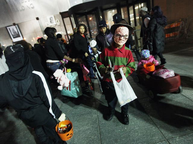 Fright night: New York gears up for Halloween, but fears are all in the mind