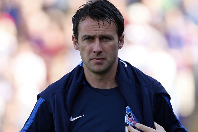 New arrival: Dougie Freedman saw his first Bolton game from the stands