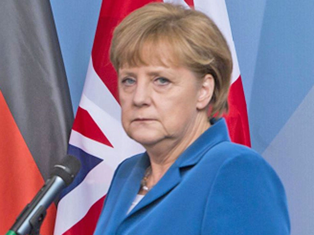 Angela Merkel: The German Chancellor has firmly contested a fresh write-off of Greece’s debt